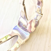 Vintage Sterling Silver Hinged Bangle | Silver Cuff Bracelet | Vintage Jewelry | 925 bracelet | Gift for Her | Boho Jewelry | Bohemian |Cuff