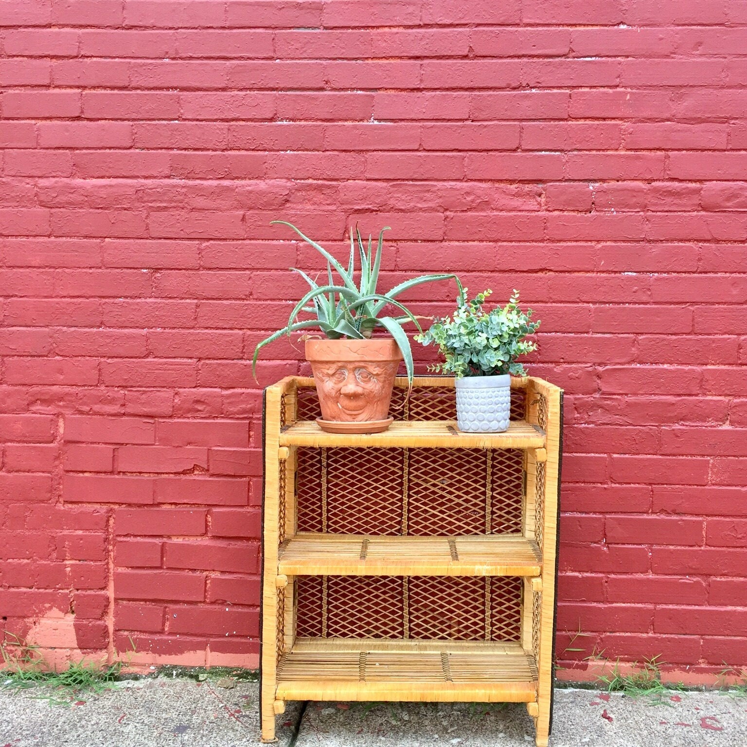 Wicker Furniture | Wicker Shelving | Wicker Storage Solution | Wicker Home Decor | Bohemian Home Decor | Boho Living | Home Decor | Woven