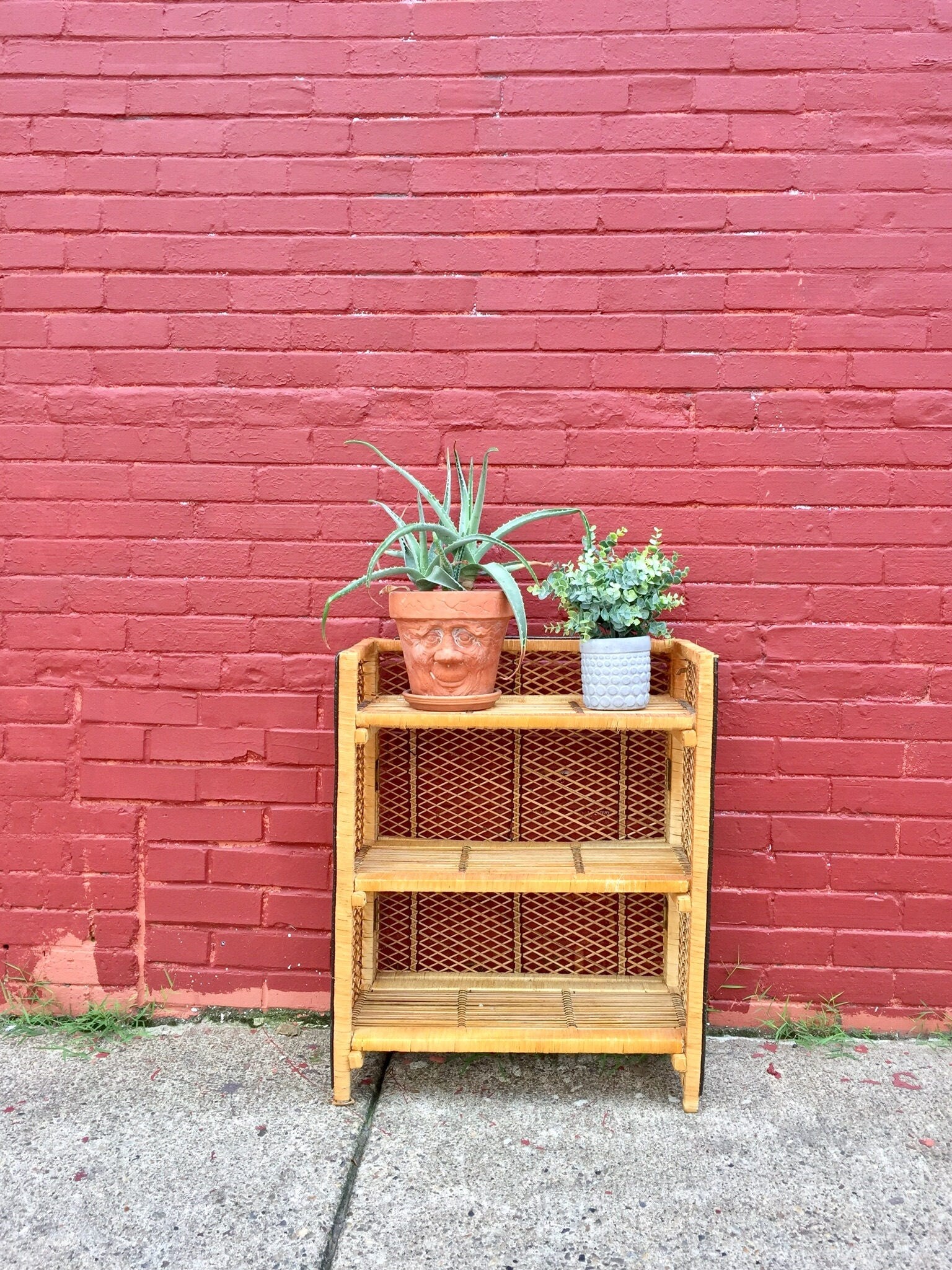 Wicker Furniture | Wicker Shelving | Wicker Storage Solution | Wicker Home Decor | Bohemian Home Decor | Boho Living | Home Decor | Woven
