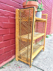 Wicker Furniture | Wicker Shelving | Wicker Storage Solution | Wicker Home Decor | Bohemian Home Decor | Boho Living | Home Decor | Woven
