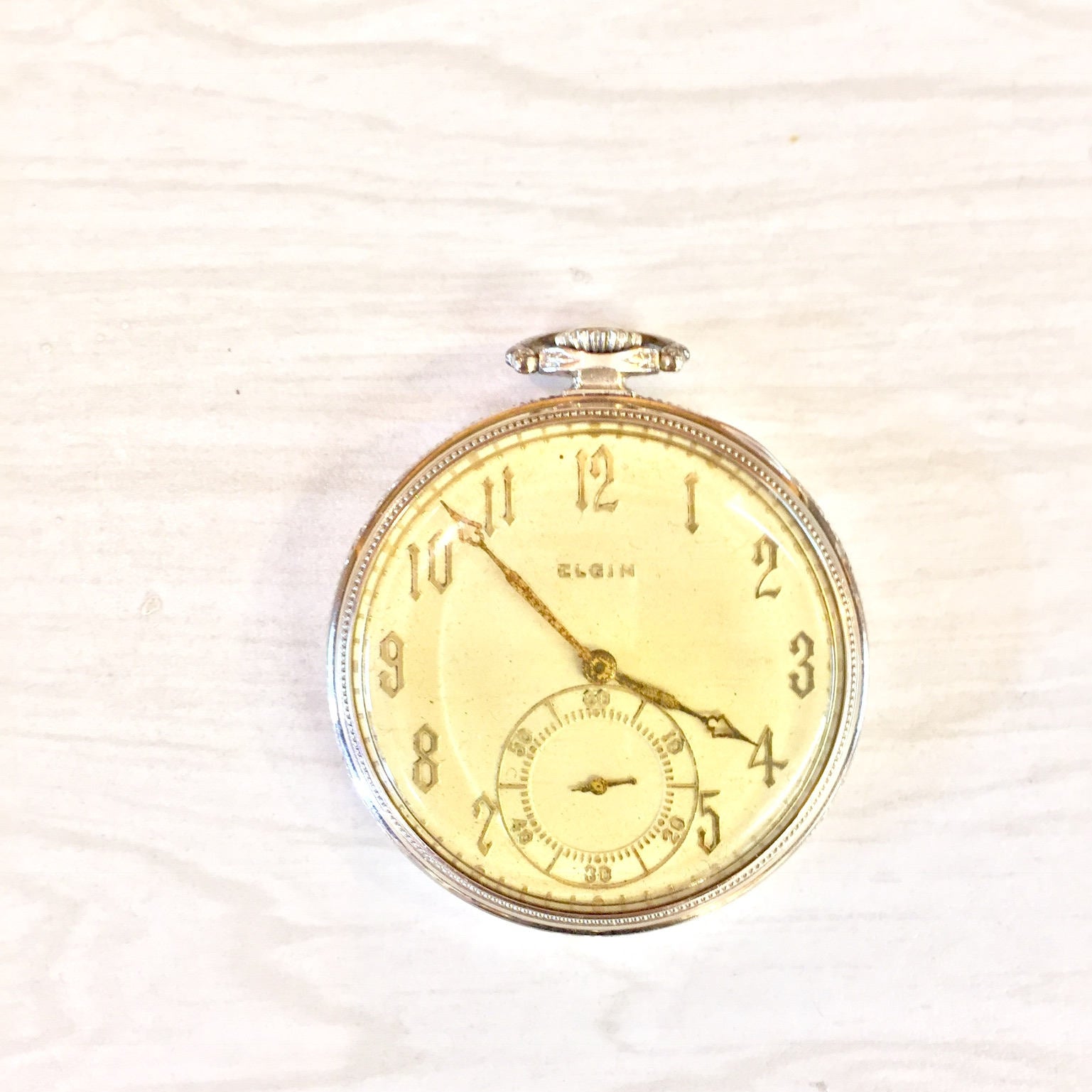 Vintage Elgin Pocket Watch | Vintage Elgin | Vintage Watch | Pocket Watch | Gold Watch | Gold Pocket Watch | Vintage Jewelry | Vintage Gold