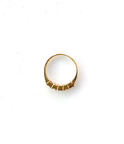 Gold Diamond Ring | Amethyst and Gold | Vintage Diamond and Stone | 14k Gold Ring | 14K Amethyst Ring | Vintage Jewlery | gold ring