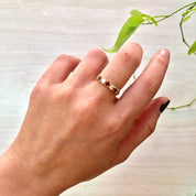 Gold Diamond Ring | Amethyst and Gold | Vintage Diamond and Stone | 14k Gold Ring | 14K Amethyst Ring | Vintage Jewlery | gold ring