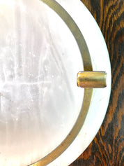 Vintage Art Deco Alabaster Ashtray | Quartz Ash Tray | Art Deco Home Decor | Vintage Home | Ashtray | Catch All Dish | Alabaster | Boho