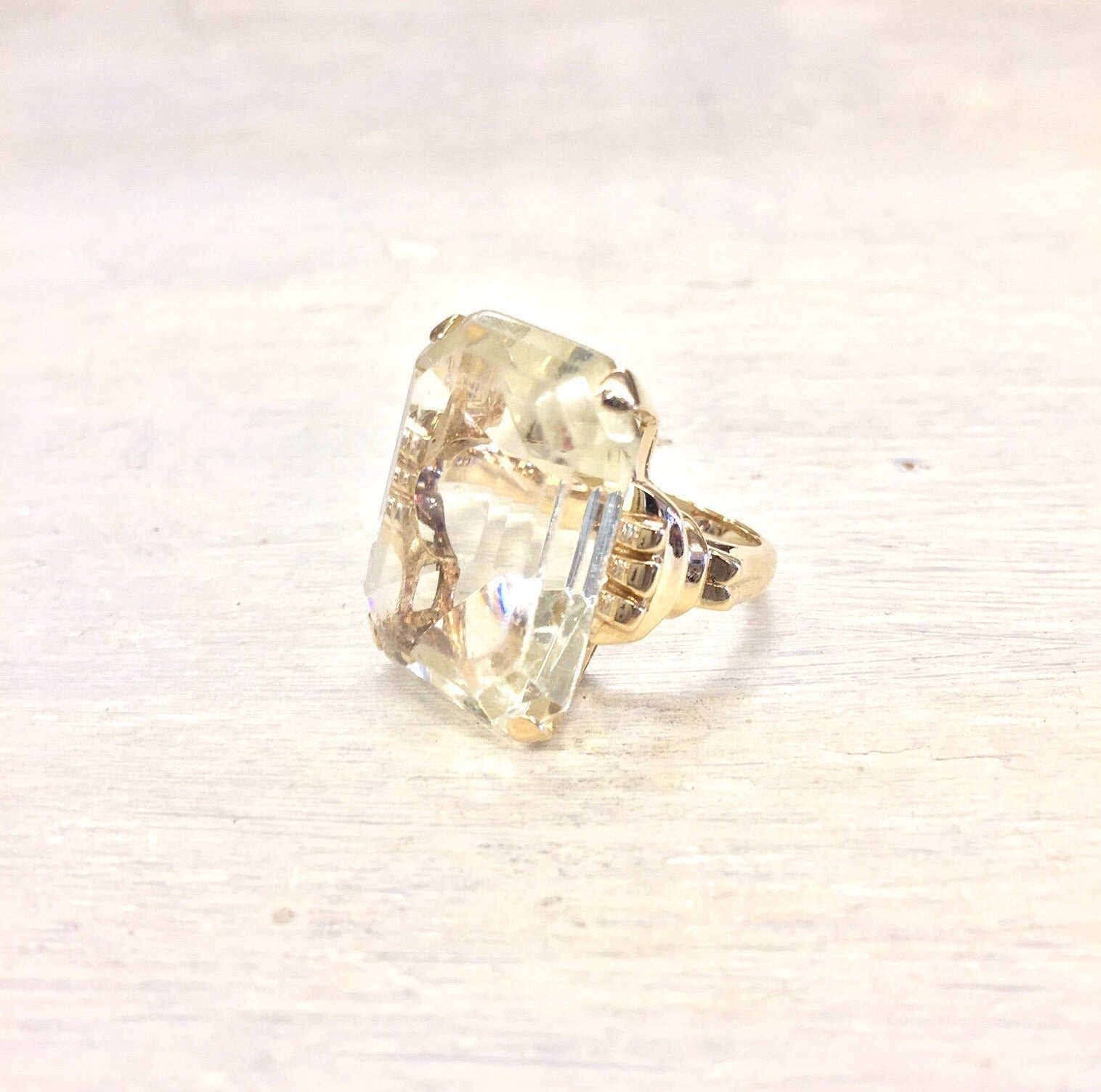 14 Karat Gold Ring | Vintage Gold Jewelry | 14 Karat | Vintage Ring | Gold Ring | Cocktail Ring | Vintage Jewelry | Gold | Engagement Ring
