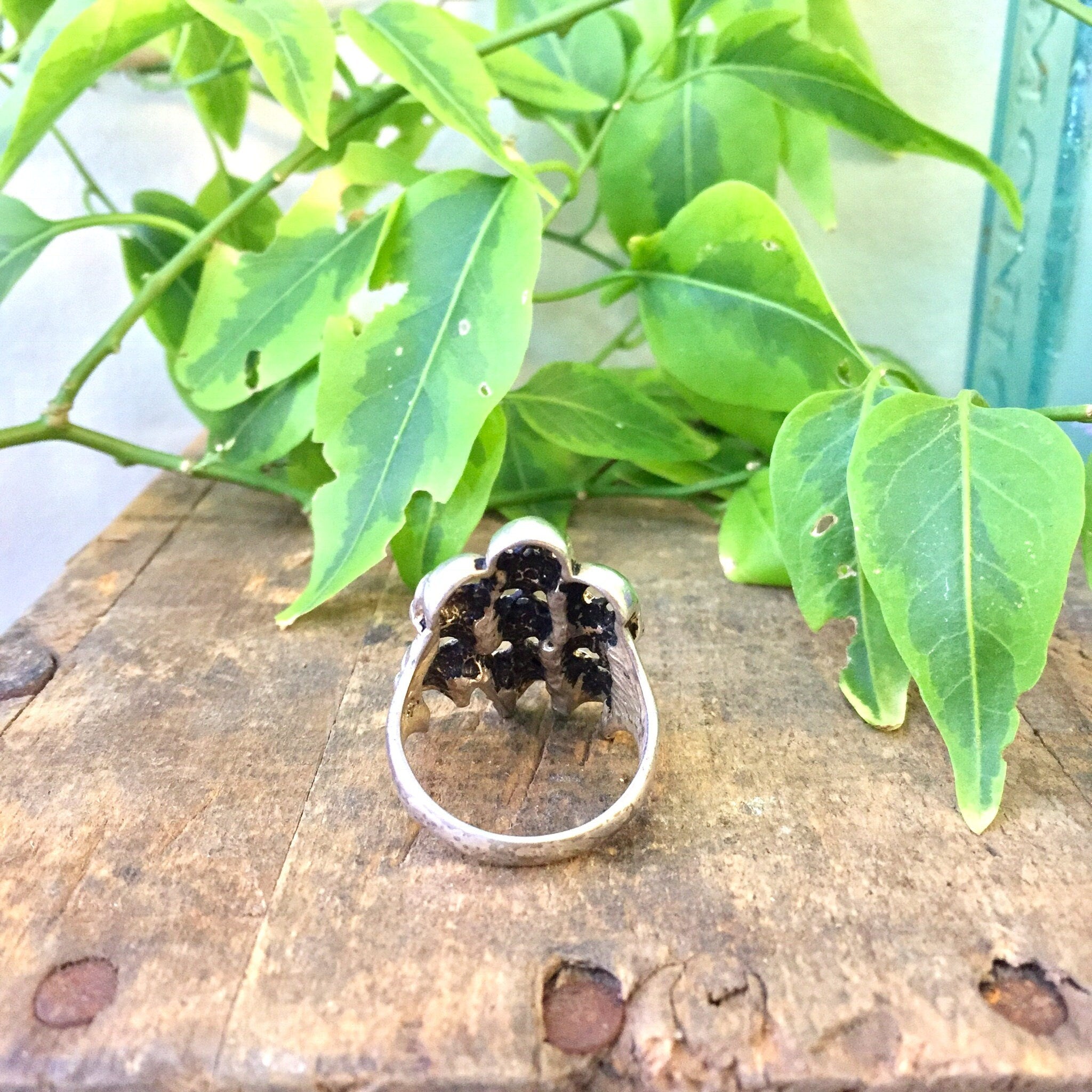 Vintage Skull Biker Ring | Sterling Silver Biker Ring | Skull Ring | Vintage Jewelry | Biker Ring | Statement Ring | Men's Jewelry | Gift