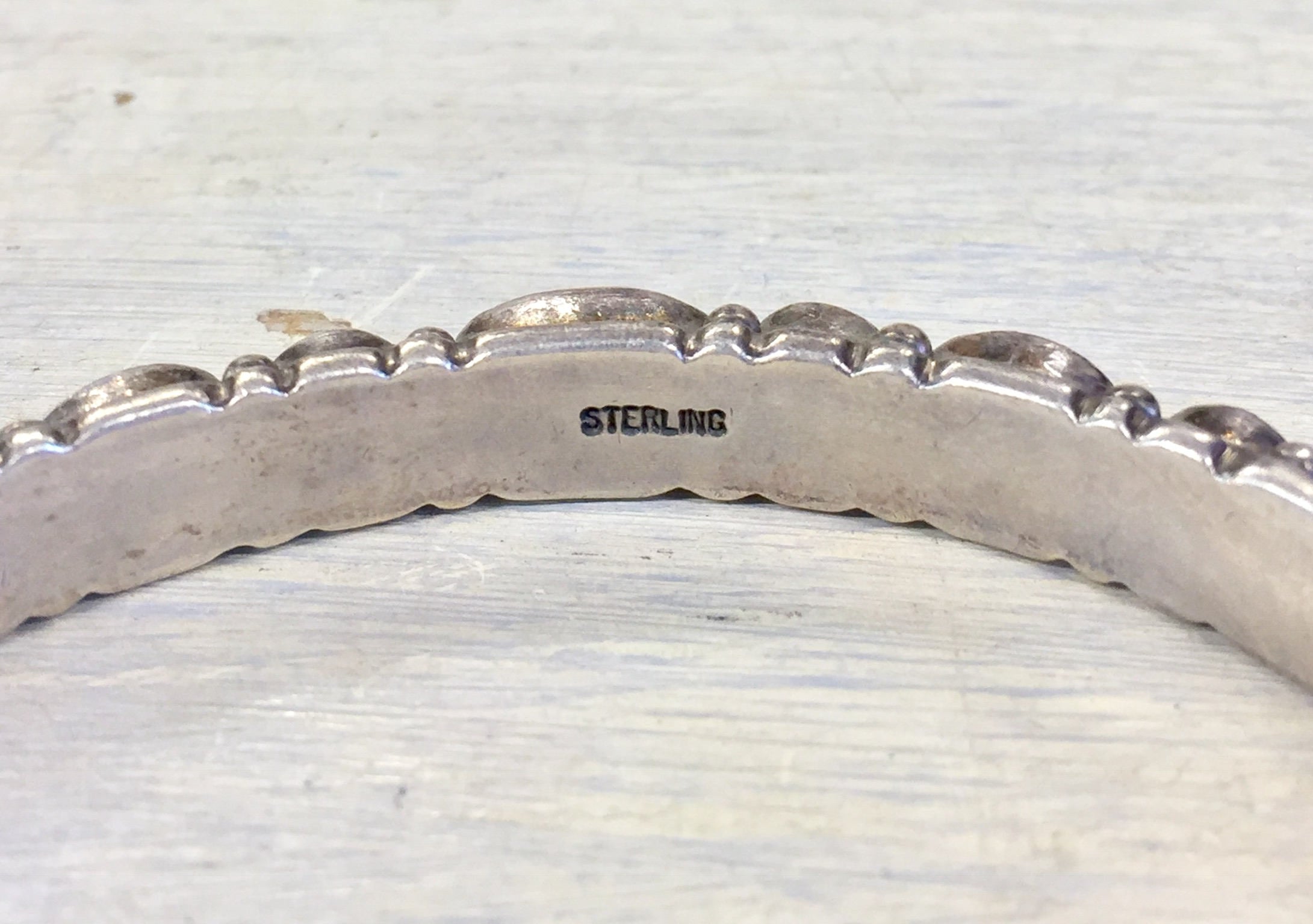 Sterling Bracelet | Cuff Bracelet | Silver Jewelry | Vintage Jewelry | Vintage Silver | Turquoise | Onyx | Purple | Vintage Turquoise