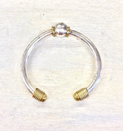 Silver Bracelet | Silver Cuff | Sterling Silver | Silver Jewelry | Brass | Brass Bracelet | Vintage | gift for her | gift | jewelry |