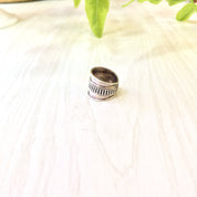 Sterling Silver Spinner Ring | Silver Ring | Vintage Jewelry | Spinner | Wide Band | Meditation Ring | Holiday Gift Idea | Minimal Ring