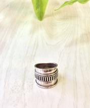 Sterling Silver Spinner Ring | Silver Ring | Vintage Jewelry | Spinner | Wide Band | Meditation Ring | Holiday Gift Idea | Minimal Ring