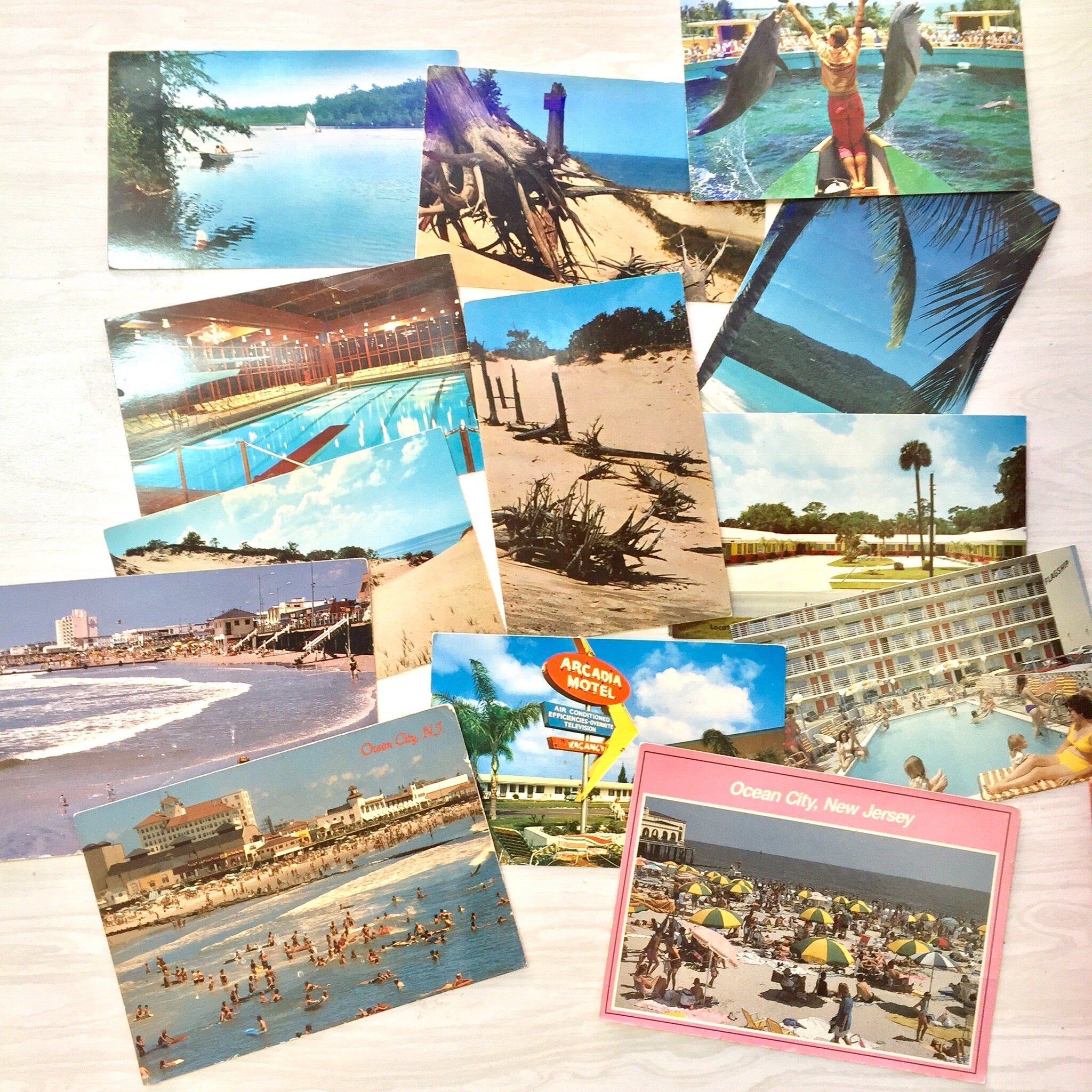 Vintage Postcards | Holiday Postcards | Vintage Ephemera | Vintage Souvenir | Travel | Scrapbooking | Trains | Planes | Animals | Religious