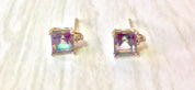 Alexandrite and 10 Karat White Gold Suite Set | Alexandrite Jewelry | 10K White Gold | Suite Set Jewelry | Ring | Earrings | Necklace | Gift