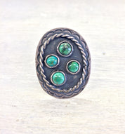 Sterling Jewelry | Turquoise Jewelry | Turquoise Ring | Vintage Turquoise | Vintage Ring | Vintage Jewelry | Sterling Silver | Silver Ring