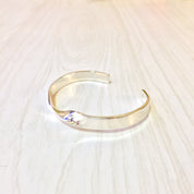Simple Twist Sterling Silver Cuff Bracelet | Minimalist Jewelry | Twist Design Cuff Bracelet | 925 Jewelry | Classic and Timeless Jewelry