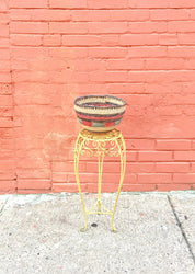 Woven Basket | Colorful Basket | Home Decor | Handmade Decor | Vintage Home Decor | Boho Decor | Boho Home Decor | Vintage Boho | Boho Home