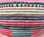 Woven Basket | Colorful Basket | Home Decor | Handmade Decor | Vintage Home Decor | Boho Decor | Boho Home Decor | Vintage Boho | Boho Home