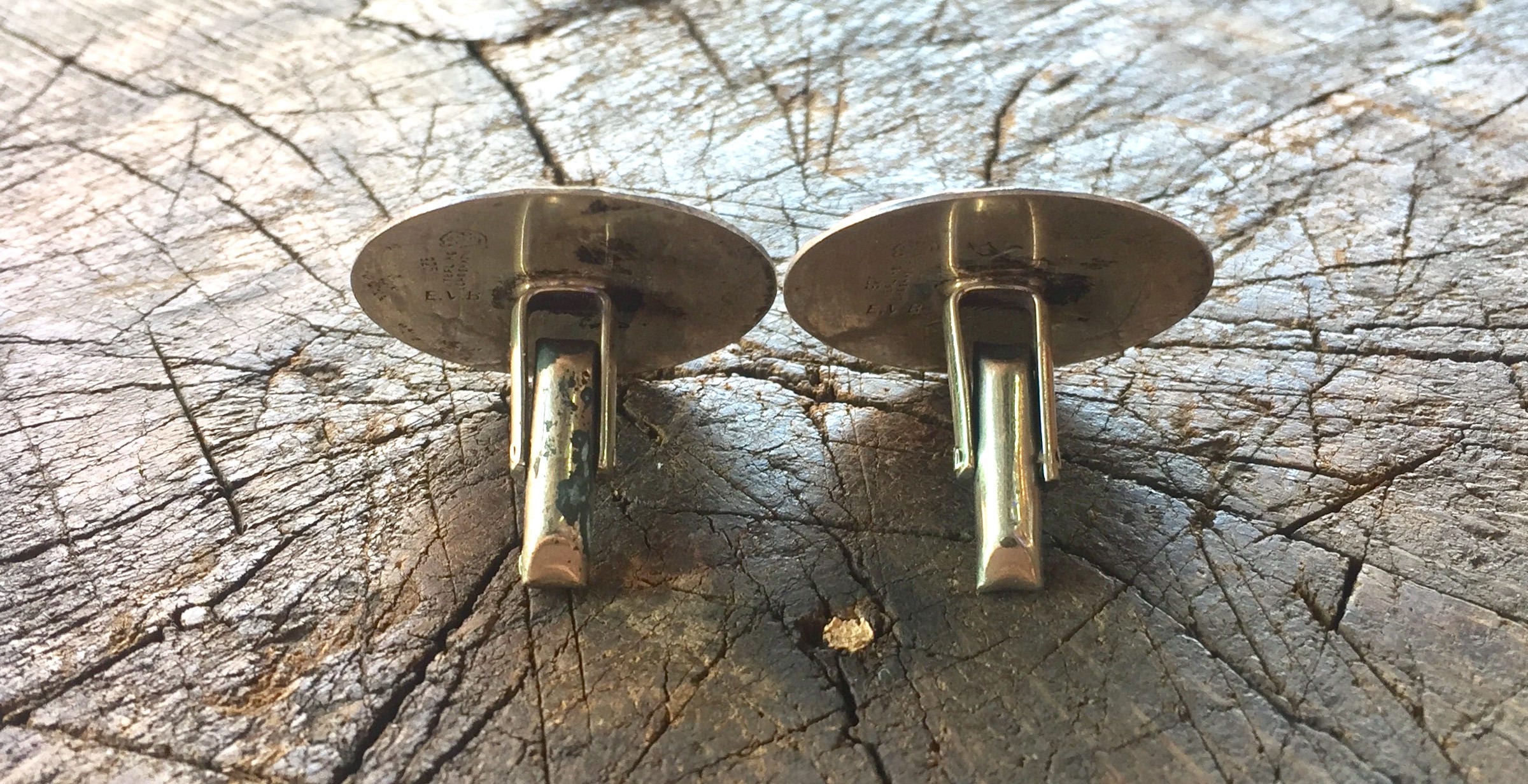 Vintage Cuff Links | Mexican Made Cuff Links | Cuff Links | Silver Cuff Links | Sterling Cuff Links | Vintage Jewelry | Vintage Menswear