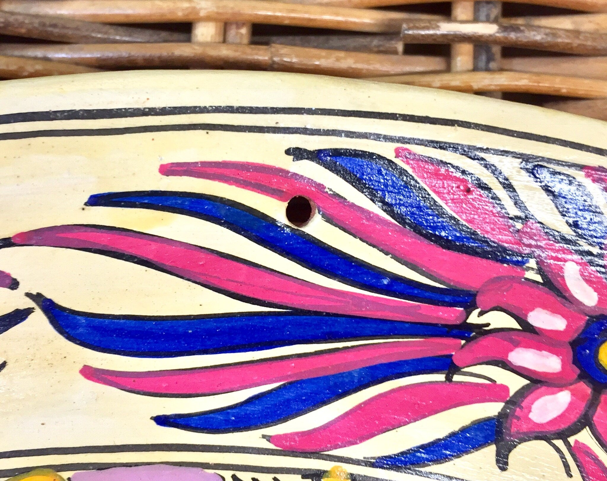 Fish Tray | Fish Platter | Colorful Serving Platter | Ethnic Serving Platter | Wall Decor | Vintage Wall Decor | Fish Decor