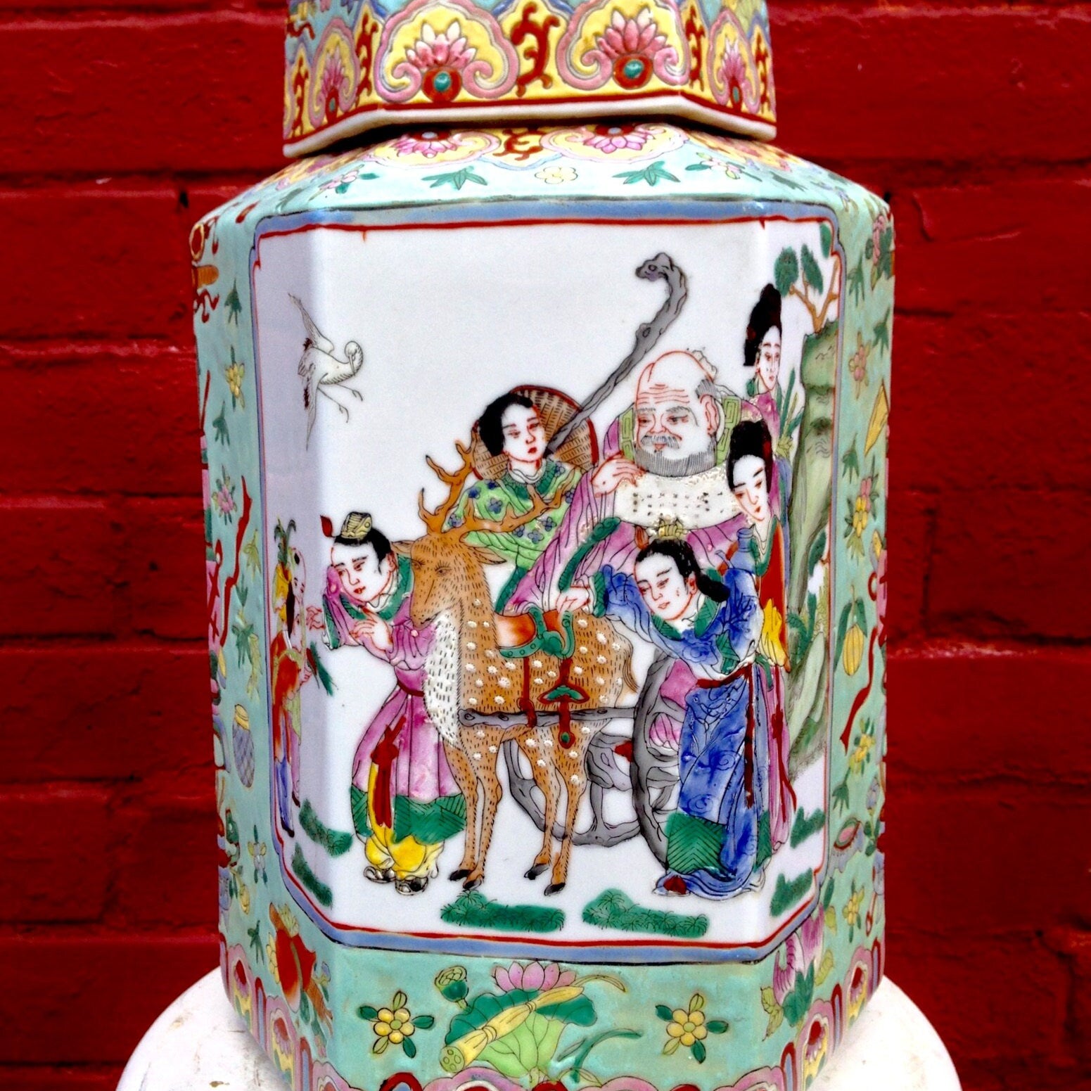 Antique Asian Vase | Antique Asian China | Asian Porcelain | Antique Asian Porcelain | Asian China | Asian Antique