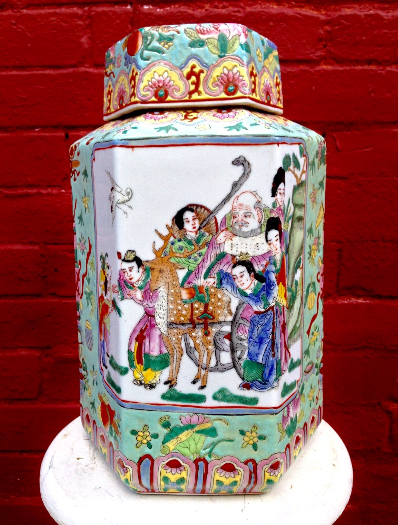 Antique Asian Vase | Antique Asian China | Asian Porcelain | Antique Asian Porcelain | Asian China | Asian Antique