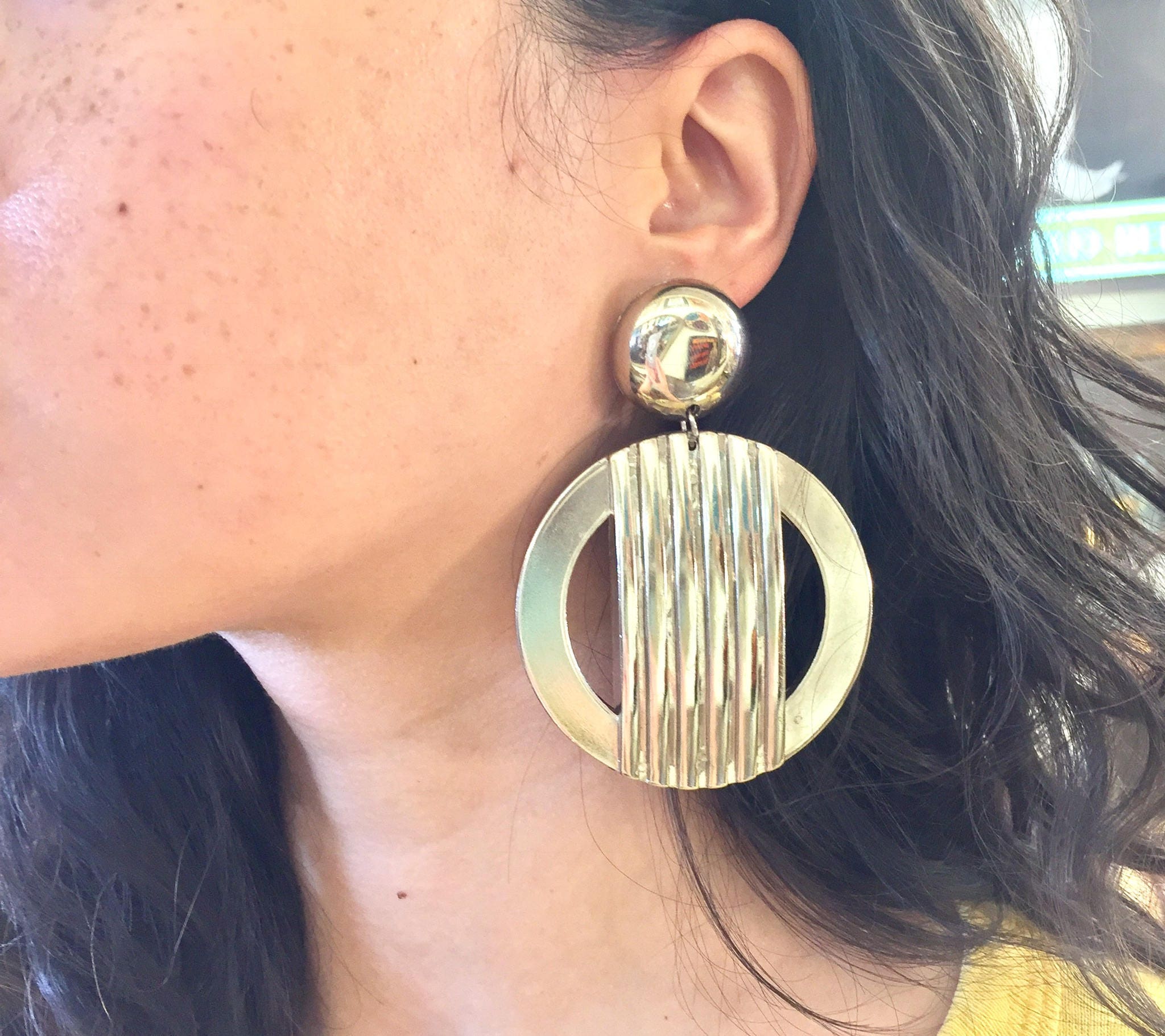 Vintage Earrings | Vintage Jewlery | Post Earrings | Retro Earrings | Funky Earrings | Earrings | Vintage | Jewlery | Costume Jewelry | mcm