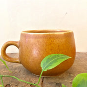 Set of Three Vintage Denby English Brown Mugs | Debby Stoneware | Retro Kitchen | Made in England | Vintage Stoneware | Coffee Mug | Gift