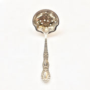 Antique Sugar Sifting Spoon | Sterling Silver | Pierced Spoon | Early 1900's | Vintage Silverware | Housewarming Gift | Manchester Silver