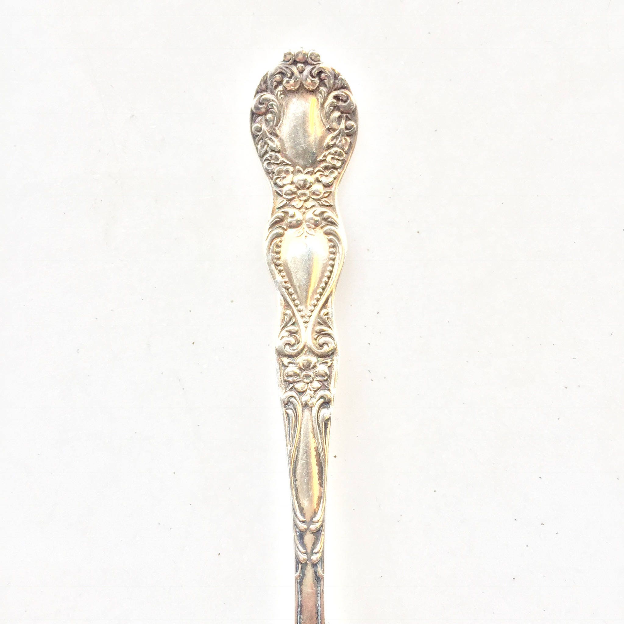 Antique Sugar Sifting Spoon | Sterling Silver | Pierced Spoon | Early 1900's | Vintage Silverware | Housewarming Gift | Manchester Silver