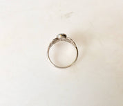 Opal ring | Vintage Ring | Jewelry | Natural Stone | Sterling Silver | 925 | Butterfly | Flower ring | ring | sterling ring| silver ring