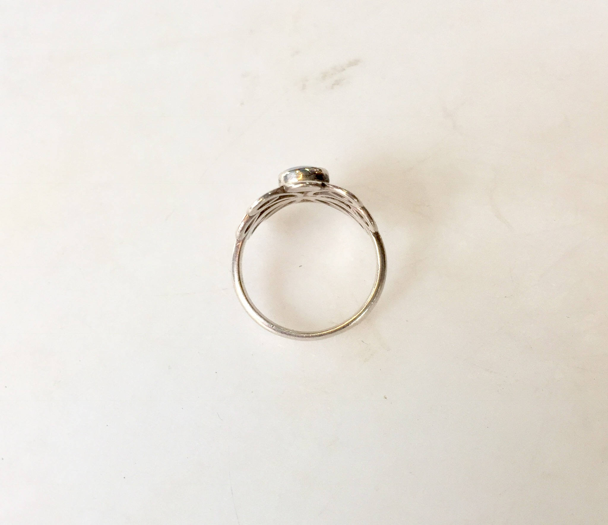 Opal ring | Vintage Ring | Jewelry | Natural Stone | Sterling Silver | 925 | Butterfly | Flower ring | ring | sterling ring| silver ring