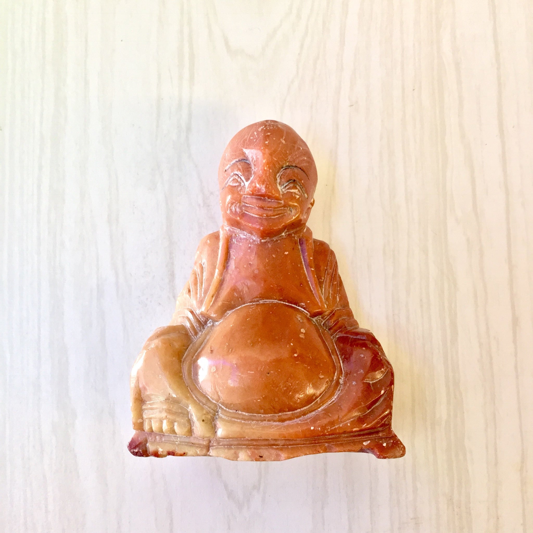 Small Alabaster Buddha Figurine | Hand Carved Buddha | Buddha | Mantle Piece | Gift Idea | Small Statue | Collectible | Home Decor |