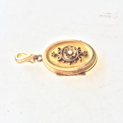 10 Karat Gold Victorian Locket | Antique Jewlery |Gold Locket | Victorian | Pendant | Charm | Gold | Keepsake | Necklace | Gift for Her |