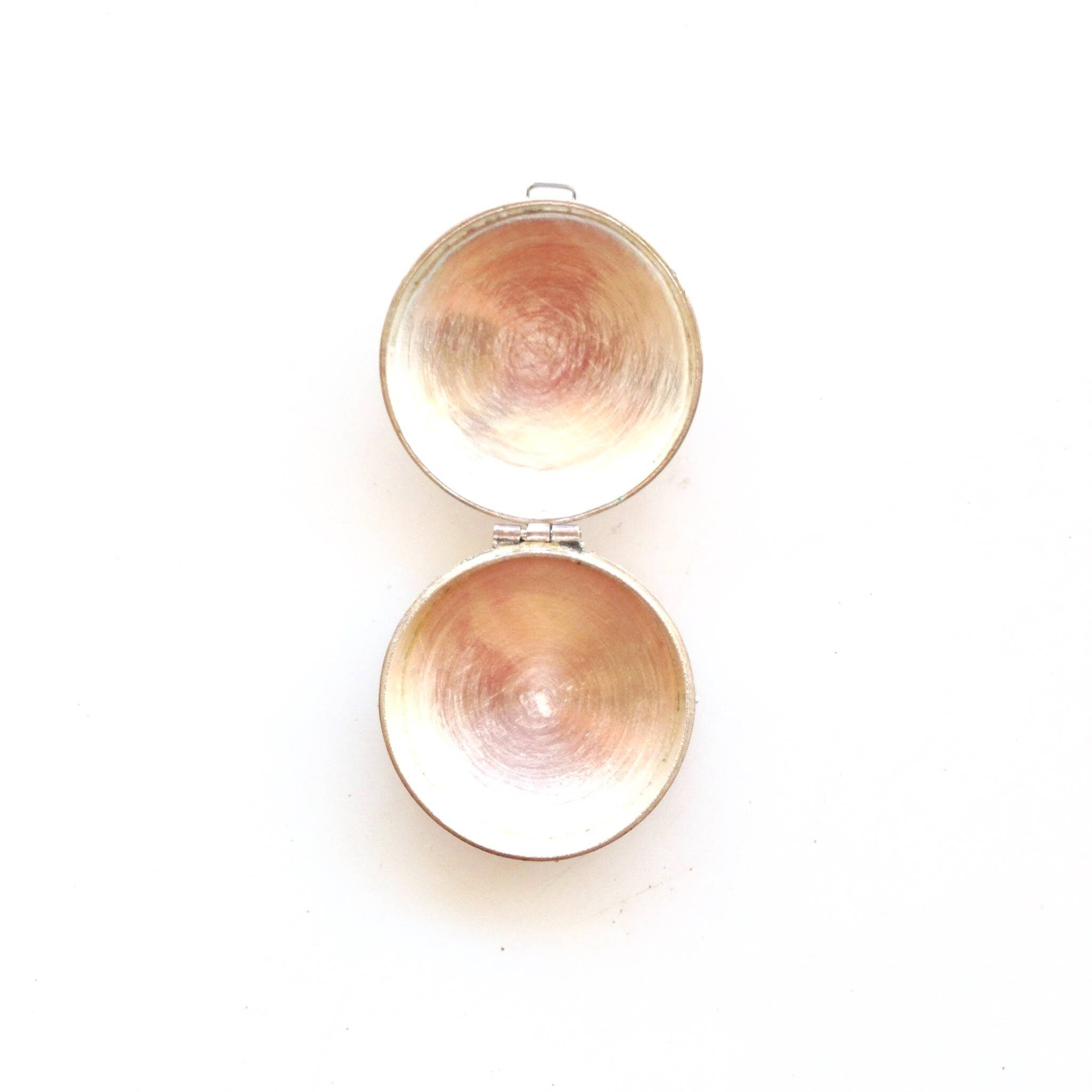 Vintage Pill Box | 18K Gold | Sterling Silver | Vintage Jewlery Box | Victorian | Small Box | Round Box |