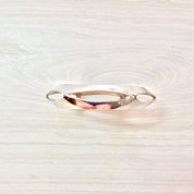 Sterling Silver Bangle Bracelet | Vintage Jewelry | 925 | Cuff Bracelet | Bohemian Jewelry | Boho | Unique Bracelet | Gift for Her |