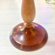 Farber and Shlevin Candlesticks | Wooden Candlesticks | Wood Carved | Home Decor | Bohemian Home | Candlestick Set | Housewarming Gift |