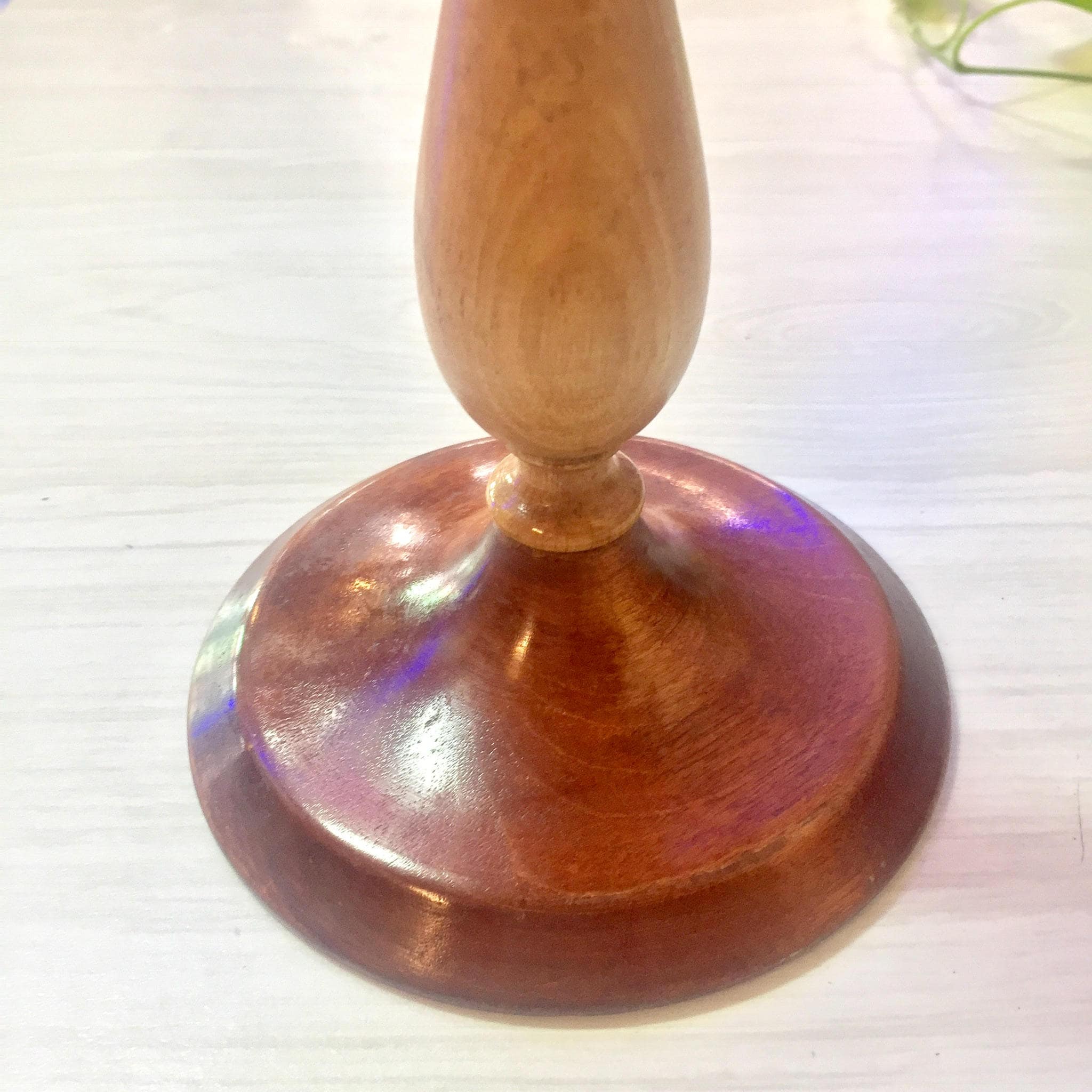 Farber and Shlevin Candlesticks | Wooden Candlesticks | Wood Carved | Home Decor | Bohemian Home | Candlestick Set | Housewarming Gift |