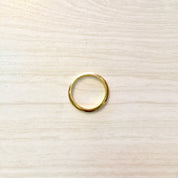18K Yellow Gold Stacking Ring | 18 Karat Yellow Gold Wedding Band | Simple Gold Band | Skinny Ring | Wedding Band | Sleek Ring |