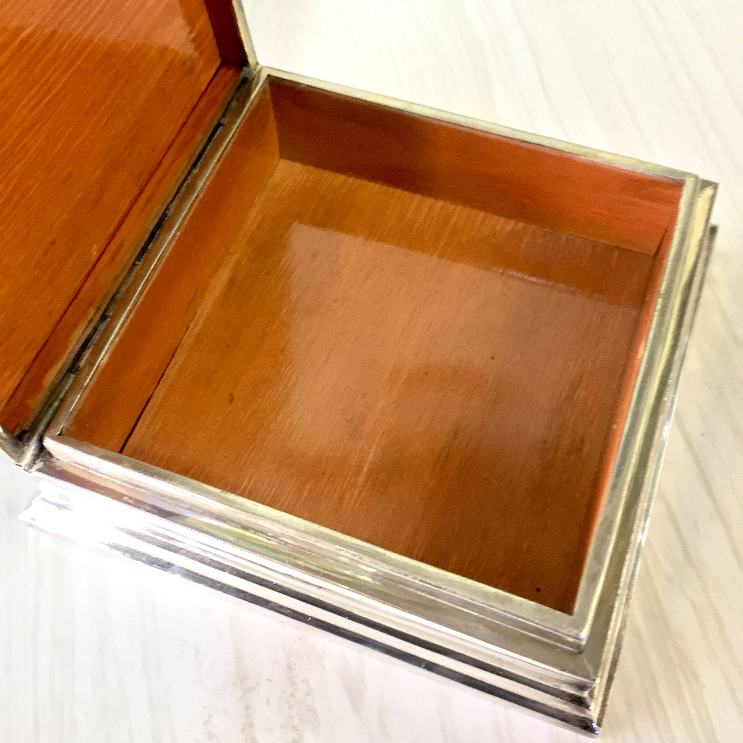 Sterling Silver Jewelry Box | Asian Sterling Silver Box | Trinket Box | Buddha Trinket Box | Thai Goddess Box | Engraved Sterling Silver |