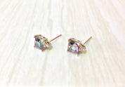 Alexandrite and 10 Karat White Gold Suite Set | Alexandrite Jewelry | 10K White Gold | Suite Set Jewelry | Ring | Earrings | Necklace | Gift