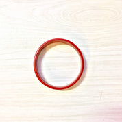 Carved Red Cinnabar Bangle Bracelet | Asian Carved Cinnabar | Vintage Jewelry | Cinnabar | Carved Bracelet | Carved Dragon Bracelet | Gift