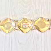 Vintage Gold Tone Bracelet | Nautical Jewelry | Costume Jewelry | Gold Bracelet | Vintage Jewelry | Holiday Gift Idea | Gift For Mom |