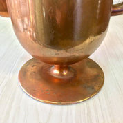 Large Copper Water Pitcher | Vintage Water Pitcher | Copper Home Decor | Vintage Home Decor | Industrial Style | Large Water Vessel | Gift