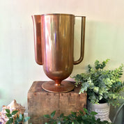 Large Copper Water Pitcher | Vintage Water Pitcher | Copper Home Decor | Vintage Home Decor | Industrial Style | Large Water Vessel | Gift