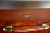 Mid Century Schwayder Bro's Maroon Samsonite Suitcase | Vintage Luggage | Brass | Excellent Condition | Photography Prop | Retro |