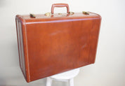 Mid Century Schwayder Bro's Maroon Samsonite Suitcase | Vintage Luggage | Brass | Excellent Condition | Photography Prop | Retro |