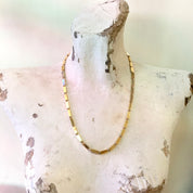 Vintage Gold Tone Monet Necklace | Monet Jewelry | Vintage Necklace | Gold Tone Jewelry | Gold Link Necklace | Holiday Gift Idea |