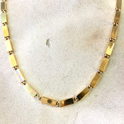 Vintage Gold Tone Monet Necklace | Monet Jewelry | Vintage Necklace | Gold Tone Jewelry | Gold Link Necklace | Holiday Gift Idea |