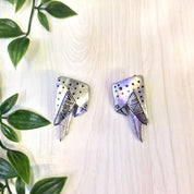 1970's Fashion Clip On Earrings | Parrot Earrings | Costume Jewelry | Vintage Jewelry | Earrings | Vintage Fashion | Holiday Gift Idea
