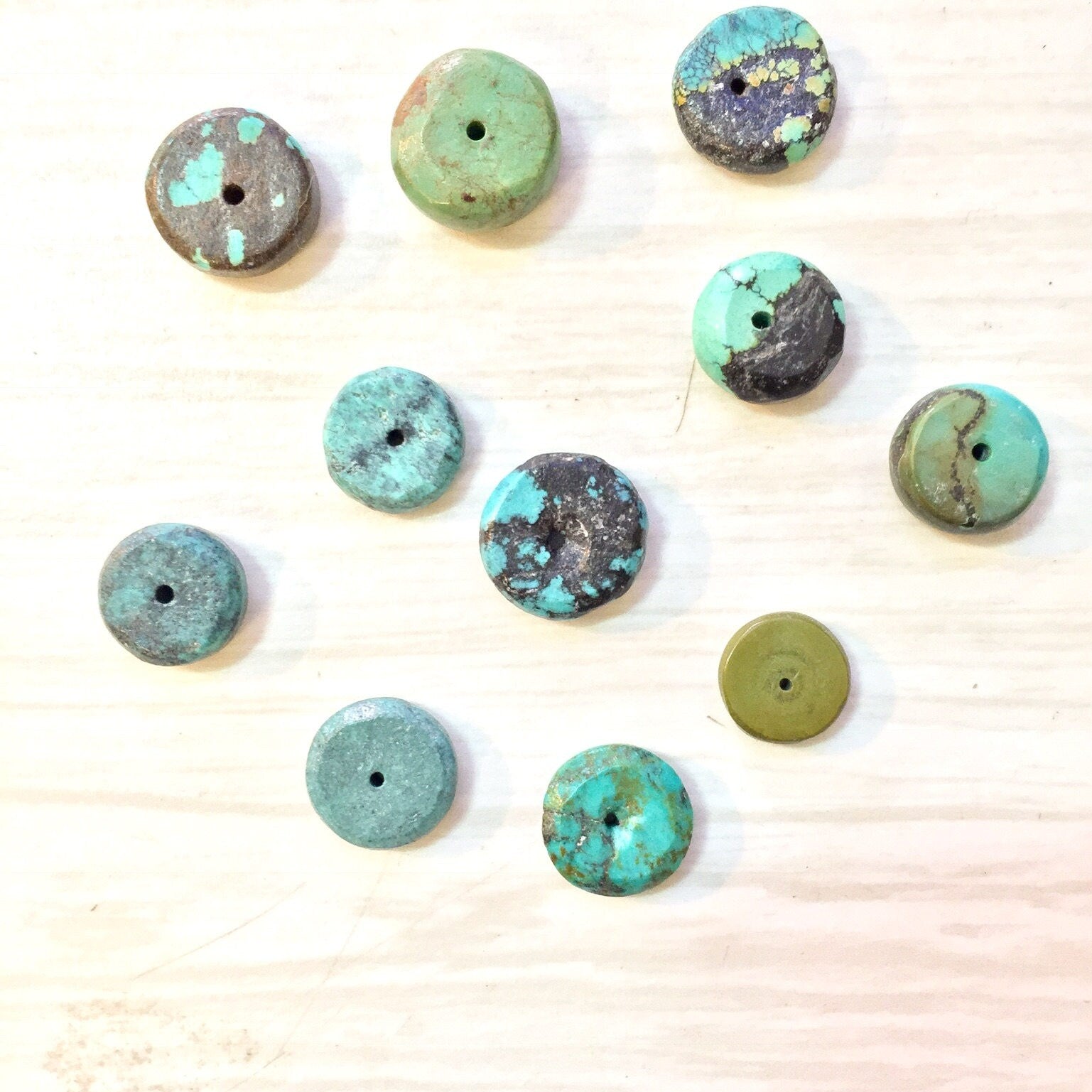 Lot of Mixed Crafting Beads | Jewelry Supply | Crafting Supplies | Jade Beads | Turquoise Beads | Wood Carved Beads | Glass Beads | Silver