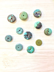 Lot of Mixed Crafting Beads | Jewelry Supply | Crafting Supplies | Jade Beads | Turquoise Beads | Wood Carved Beads | Glass Beads | Silver